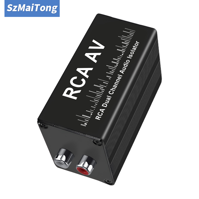 Audio Music Free - Профессиональный аудиофильтр-глушитель помех, 2-канальный RCA-изолятор земляных