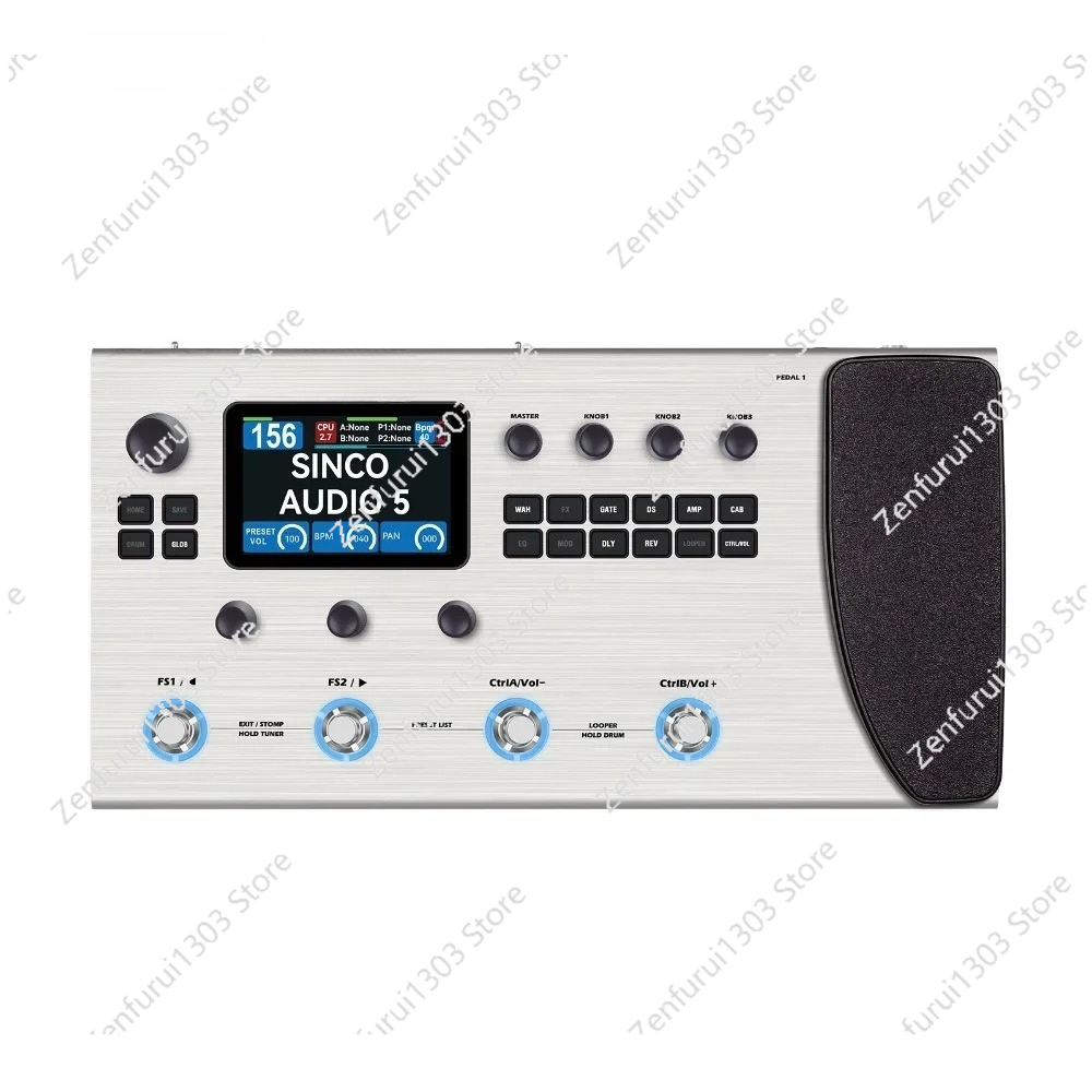 Looper Pedal Guitar - M-VAVE MK-300 Многофункциональная педаль эффектора для
