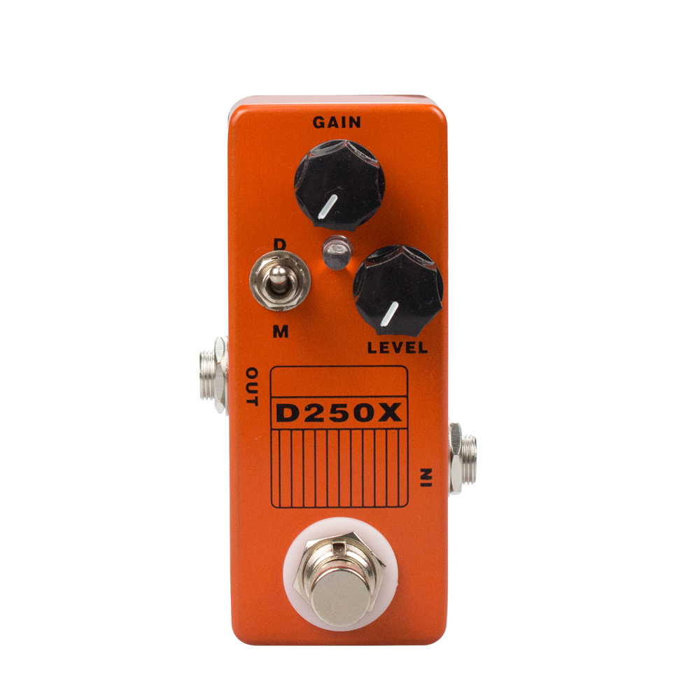 Looper Pedal Guitar - Mosky D250X предусилитель Overdrive гитарная педаль,