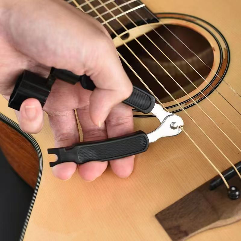 Guitar Slide Tube - Многофункциональный инструмент для гитары 3-в-1: кусачки
