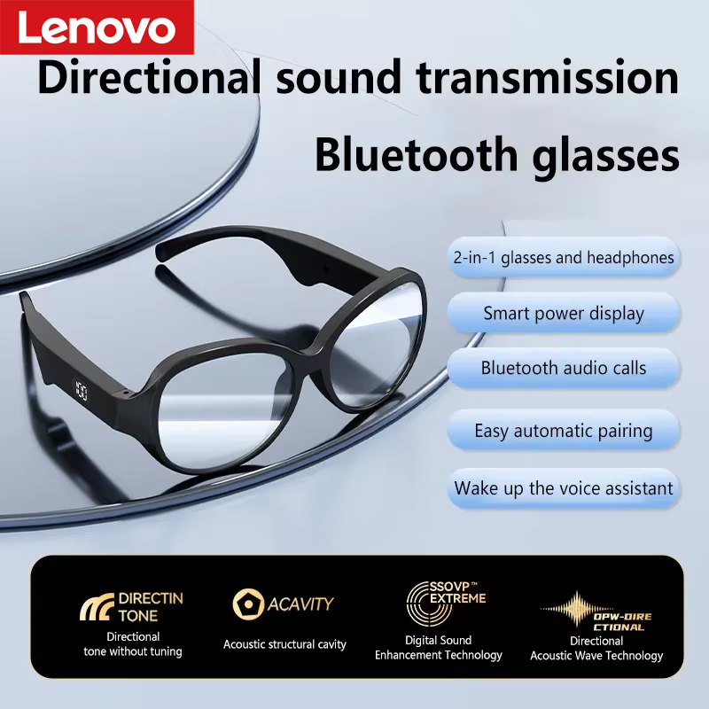 Mix Audio Music - Умные Bluetooth-очки Lenovo с Bluetooth 5.4,