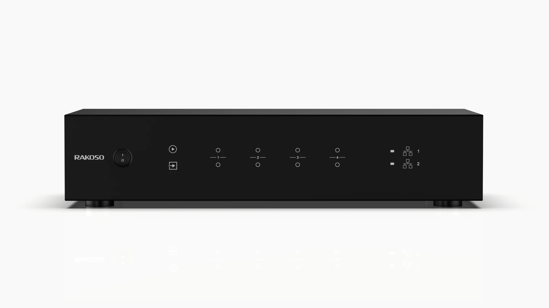 Audio Music Free Online - HA400 4-зонный усилитель 4-канальный цифровой/аналоговый вход
