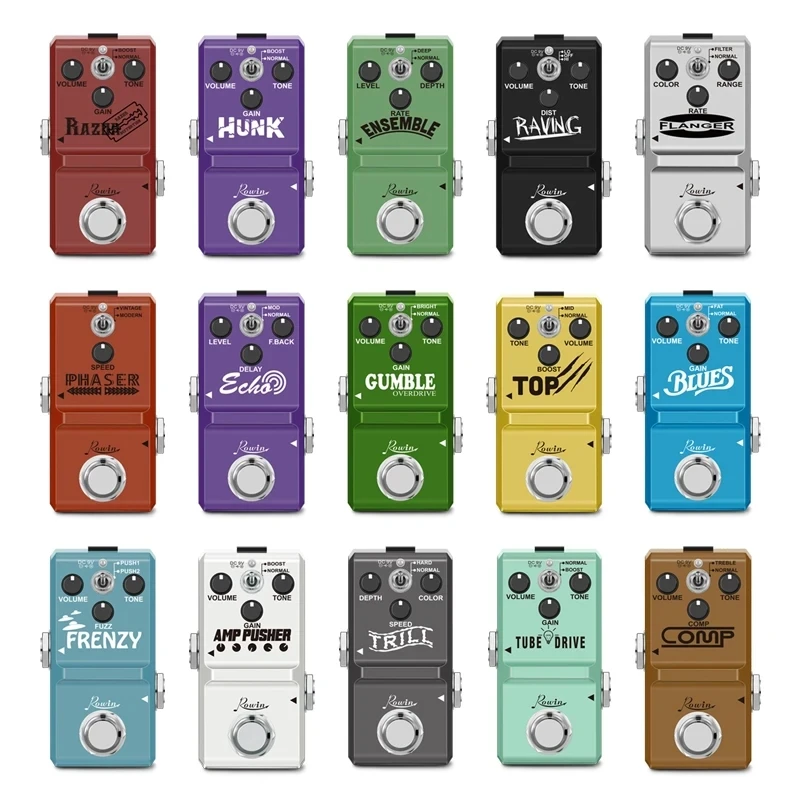 Looper Pedal Guitar - Гитарный педаль Rowin Super Tiny Effects