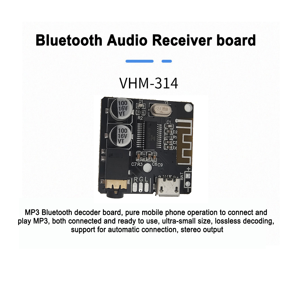 VHM-314 Bluetooth-совместимая  – обзор и цена Audio Music Converter To Mp3