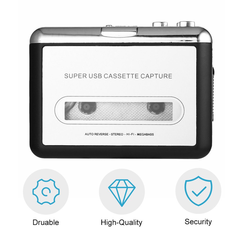 Кассетный плеер Конвертер касс – обзор и цена Audio Music Converter To Mp3