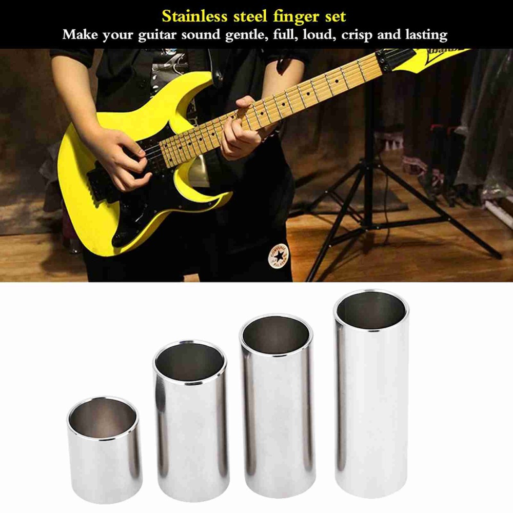 4 шт. слайдеров для гитары из  – обзор и цена Guitar Slide Tube