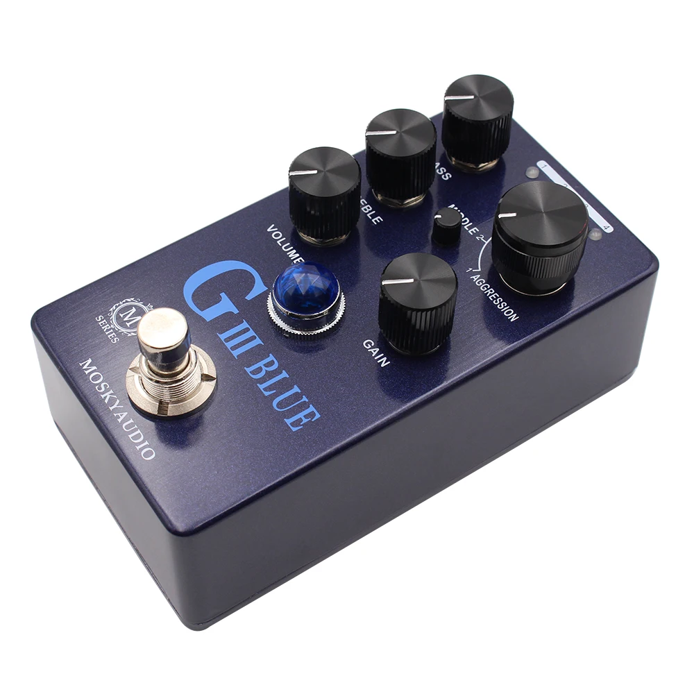 Mosky G III BLUE Overdrive Dis – обзор и цена Looper Pedal Guitar