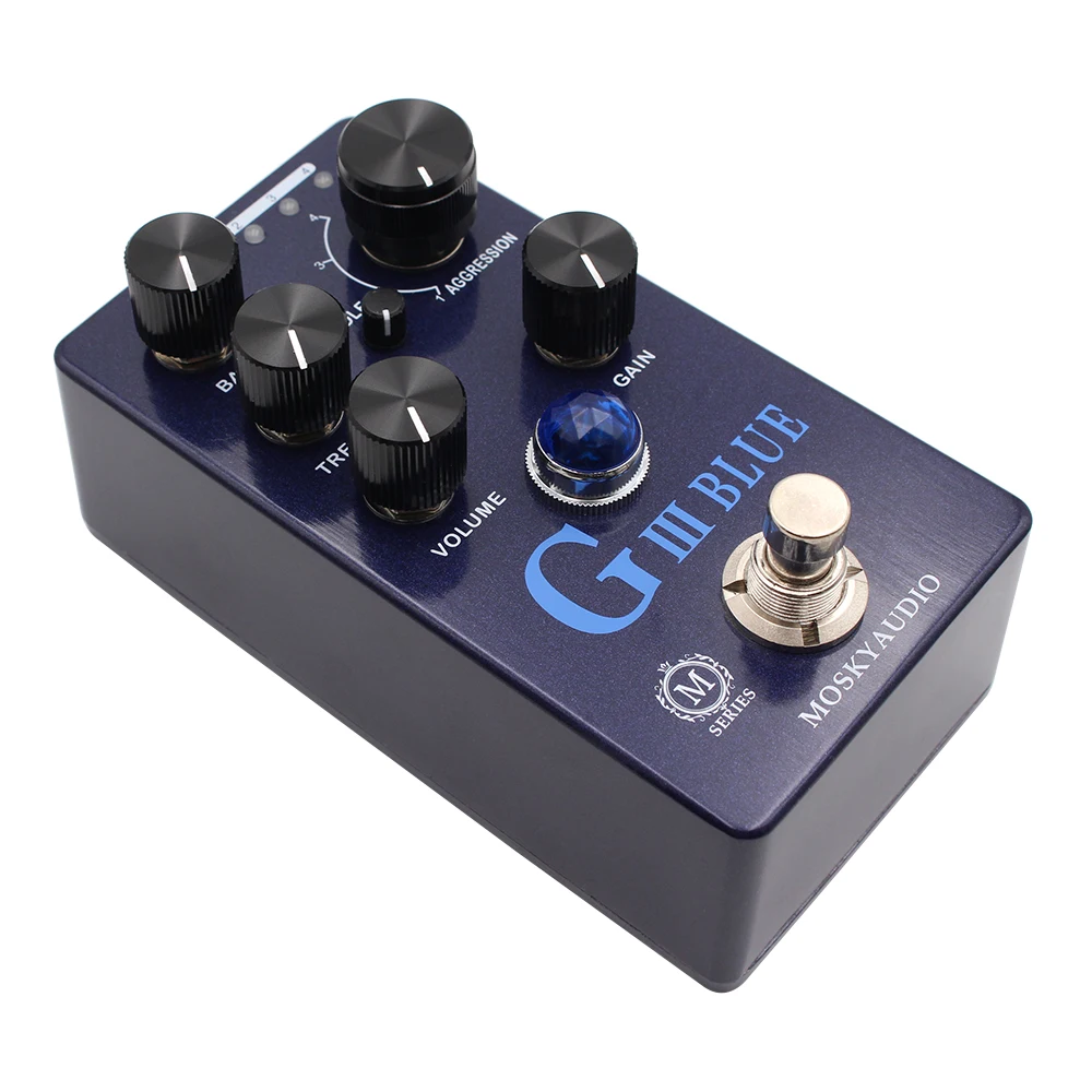 Mosky G III BLUE Overdrive Dis – обзор и цена Looper Pedal Guitar