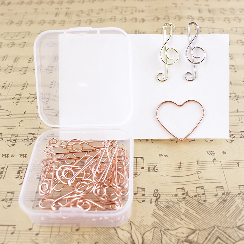 10 шт./кор., скрепки в форме м – обзор и цена Audio Music Notes