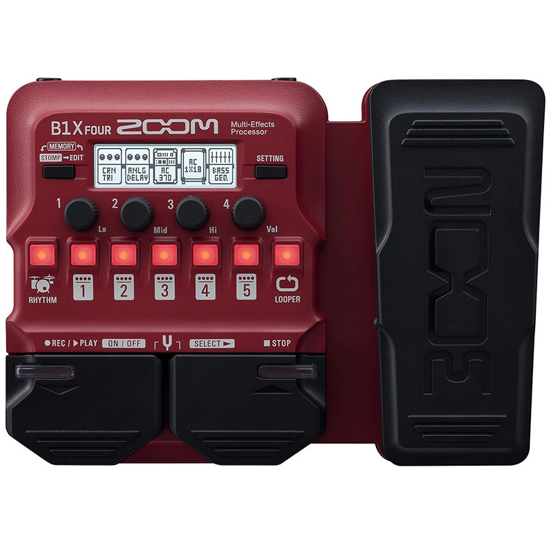 Мультиэффект-процессор ZOOM B1 – обзор и цена Looper Pedal Guitar