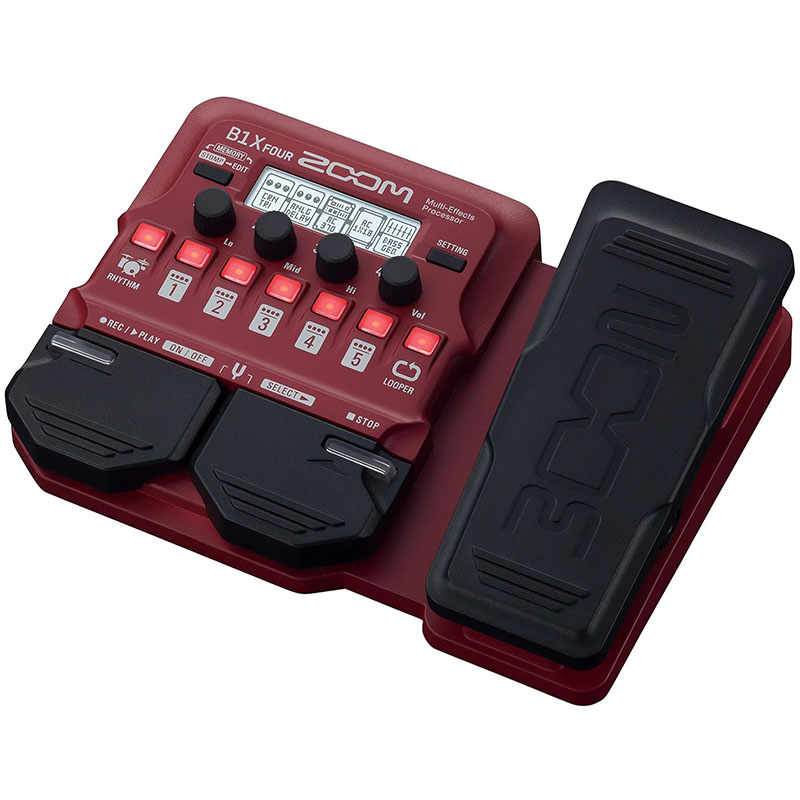 Мультиэффект-процессор ZOOM B1 – обзор и цена Looper Pedal Guitar