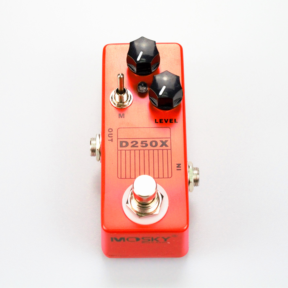 Mosky D250X предусилитель Over – обзор и цена Looper Pedal Guitar