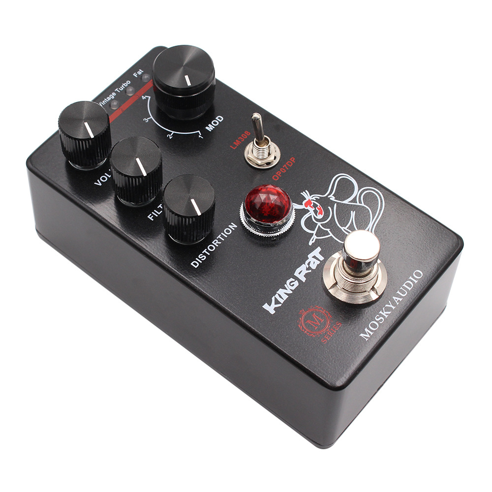 MOSKY King Rat Гитарные эффект – обзор и цена Looper Pedal Guitar