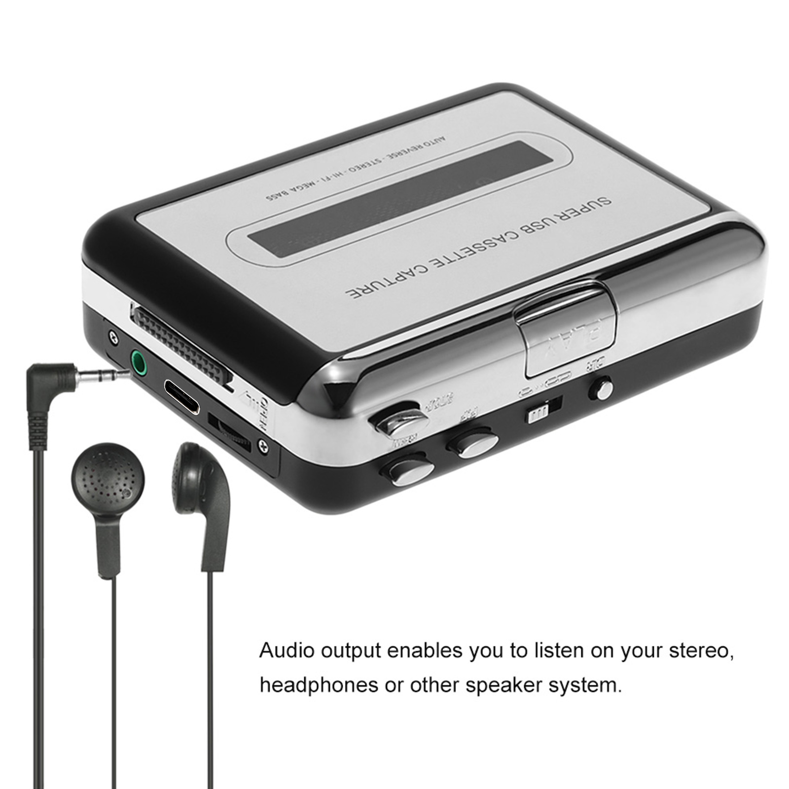USB-преобразователь для кассет – обзор и цена Audio Music Converter To Mp3