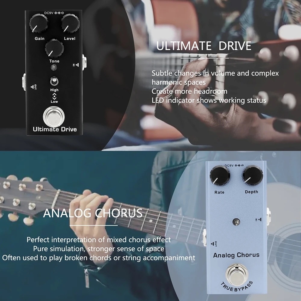 Электрогитарная педаль: овердр – обзор и цена Looper Pedal Guitar