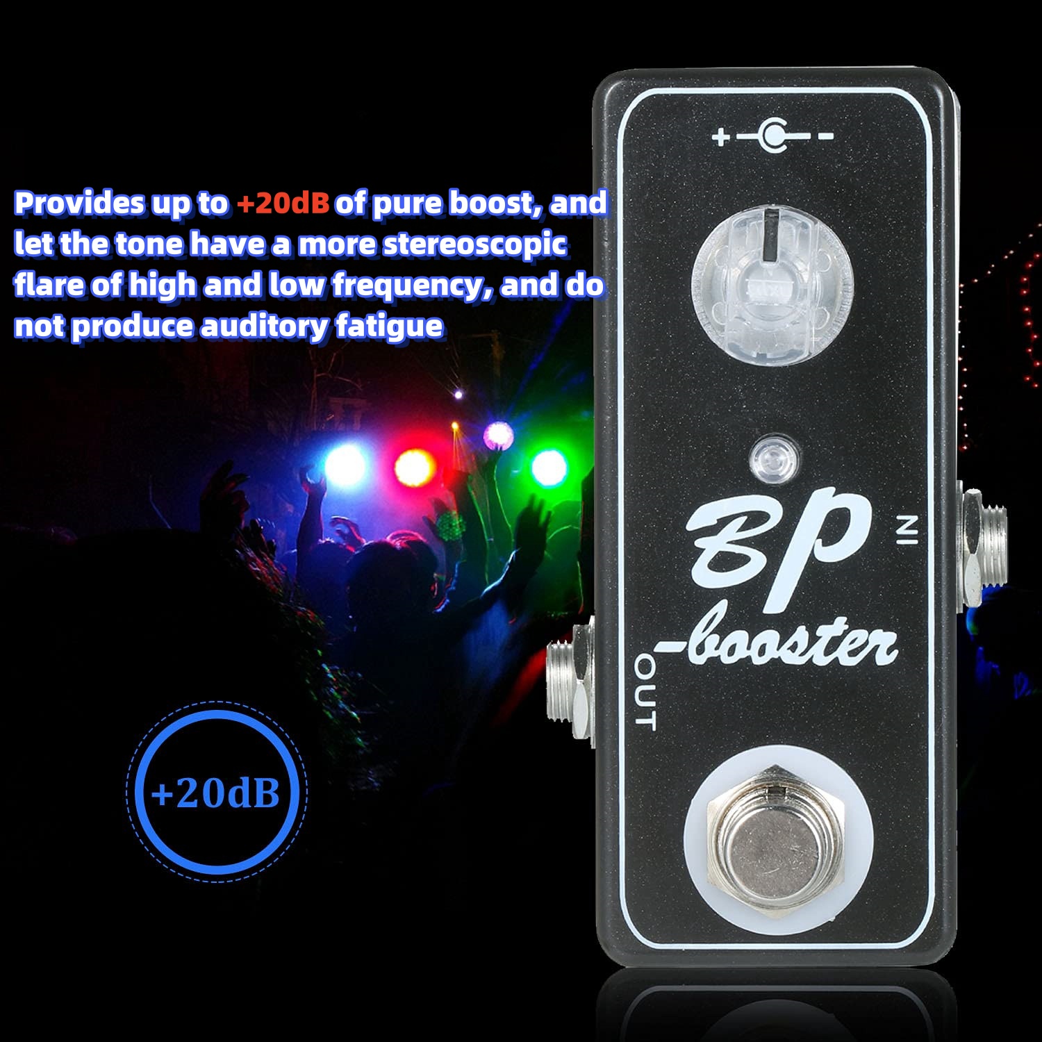 MOSKY Mini BP Booster Clean Bo – обзор и цена Looper Pedal Guitar
