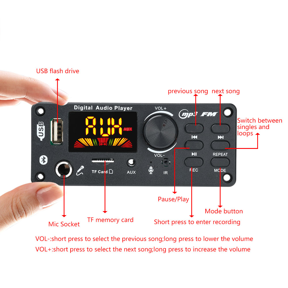 Модуль аудиодекодера MP3 посто – обзор и цена Audio Music Converter To Mp3